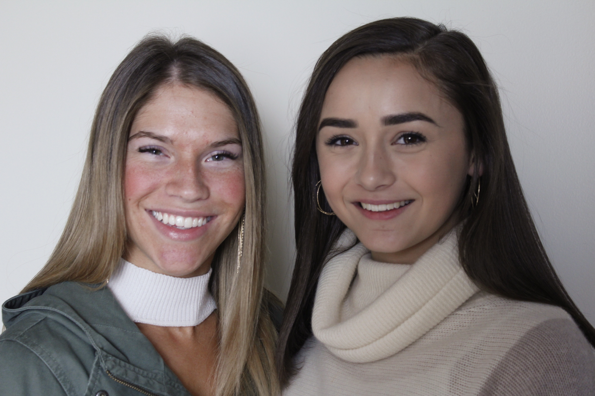 Hayley and Shealagh on Thanksgiving